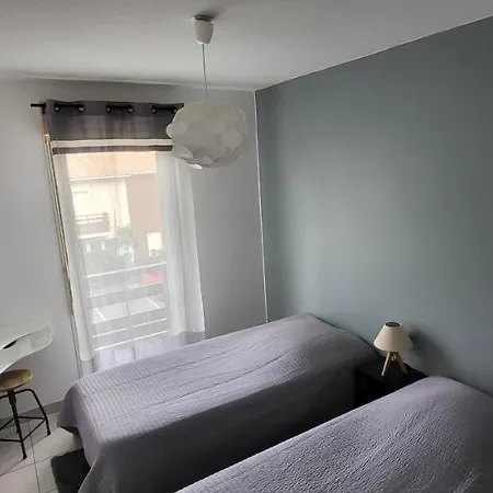 Climatise 2 Balcon Parking Prive Couvert Centre Village